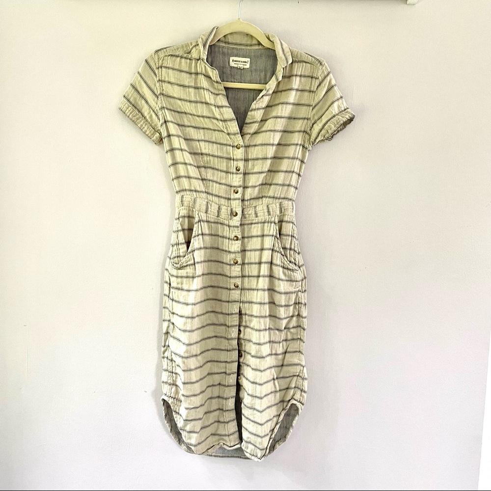 🌊 Coastal Grandmother Linen Dress